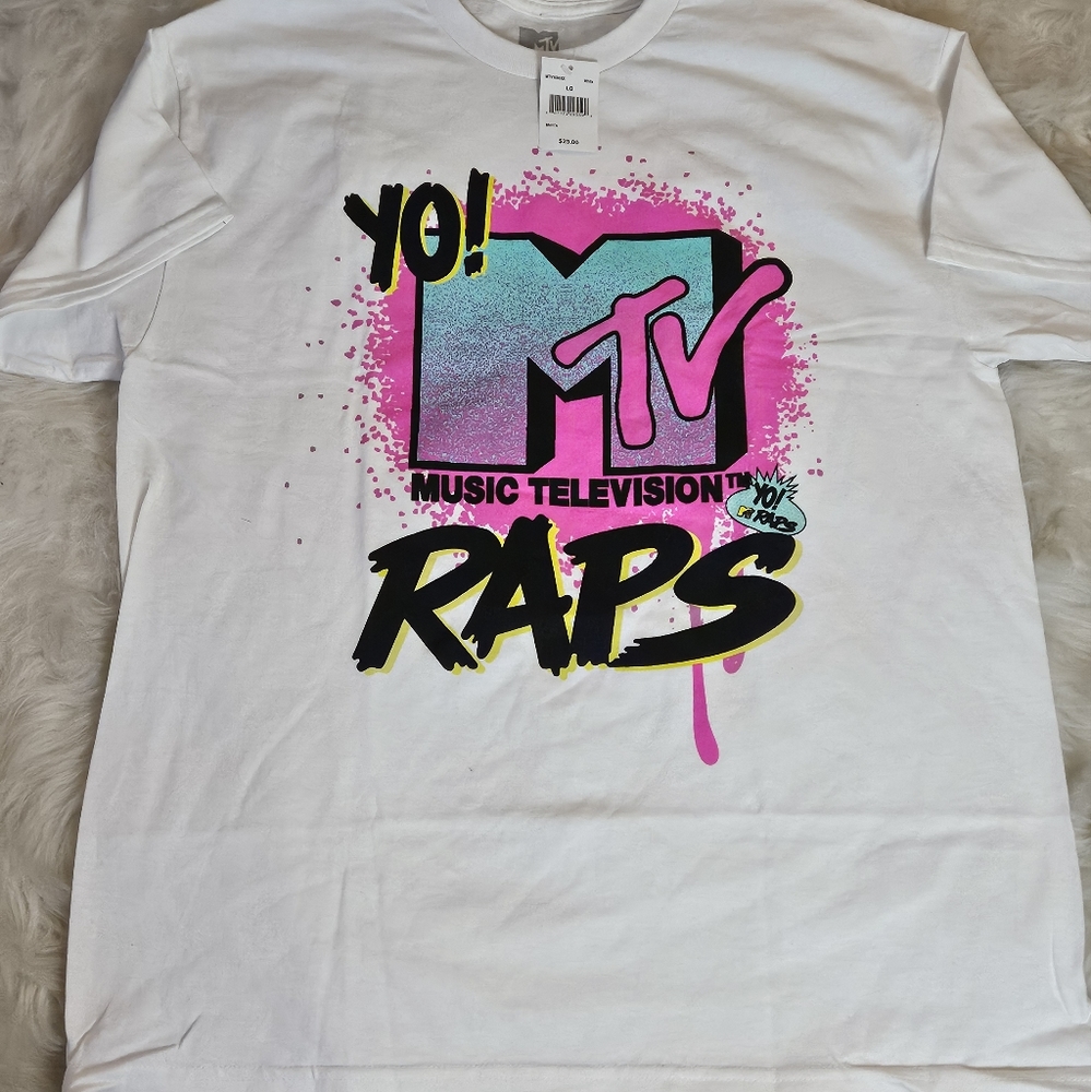 CLASSIC 'YO MTV RAPS' GRAPHIC TEE